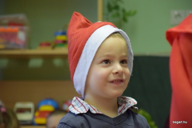 Mikulás az óvodában
