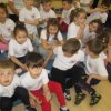 Városi Sportnapon a nagycsoportos gyerekek